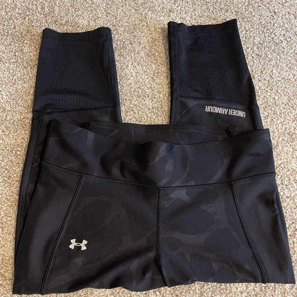 Under Armour Black Camouflage Leggings